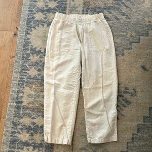 Gap Linen pants- so cute! High wasted. Breathable  (Size M) fits large